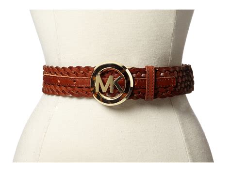 mens michael kors belts|Michael Kors braided belt.